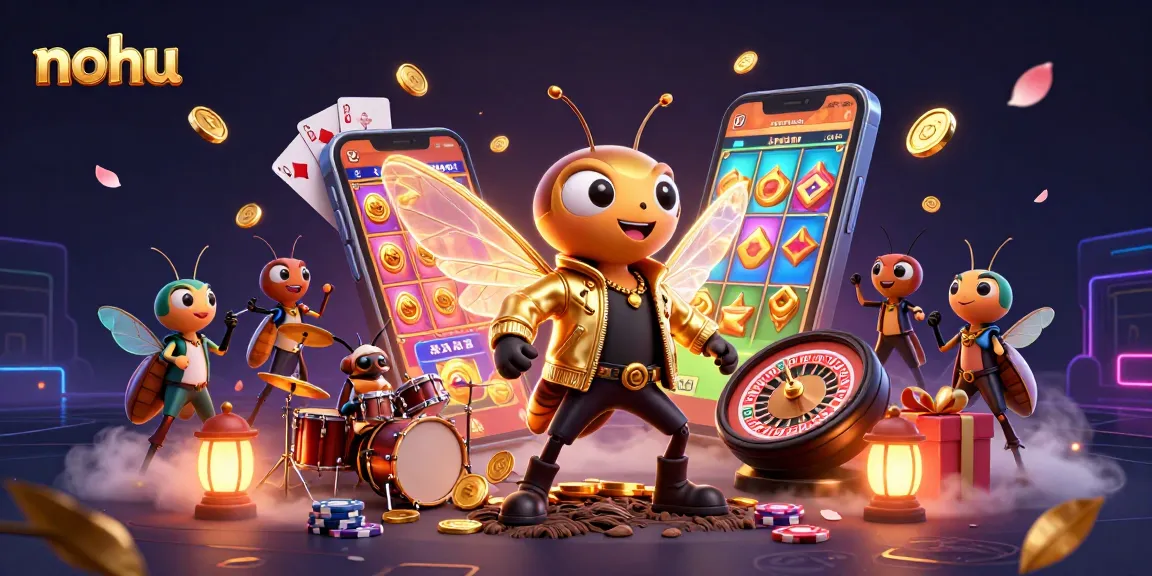 Engage in nohu slot game action with vibrant characters, winning payouts, and thrilling visuals.