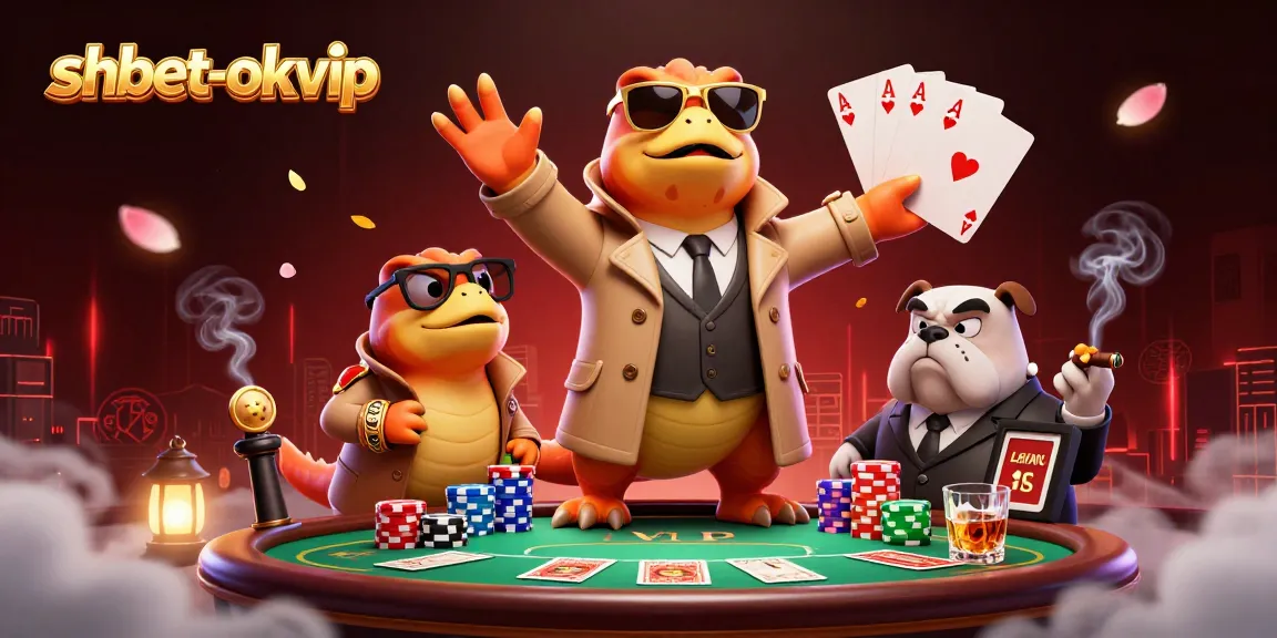 Engage with shbet-okvip's thrilling casino experience as cartoon raptors sneak into a VIP lounge.